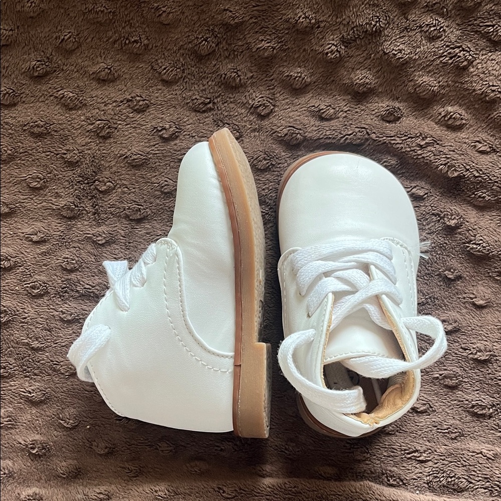 Josmo White Baby Walker Shoes